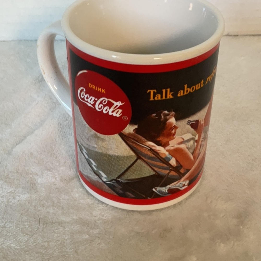 Coca Cola Vintage 1987 coffee mug